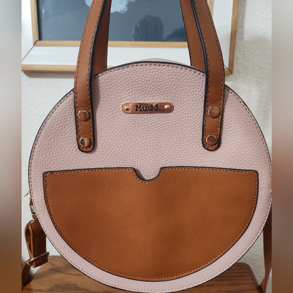 MUDD Circle Bag with flower interior. Excellent Condition. - Picture 2 of 10